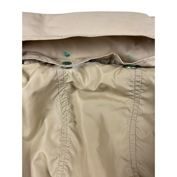 Vintage Eddie Bauer Expedition Gore-Tex Jacket Men's L Tan Beige Hooded USA READ - Picture 8 of 13